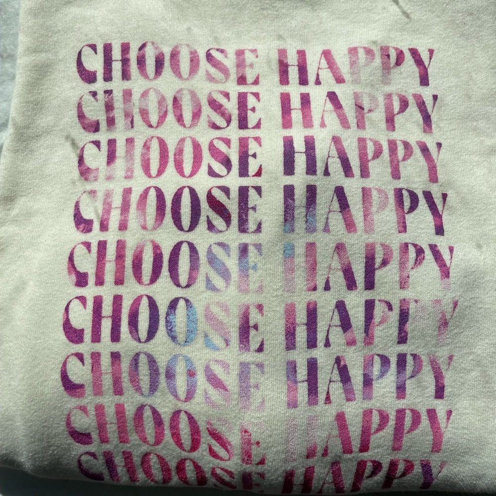 Happy Old Navy sweatshirt